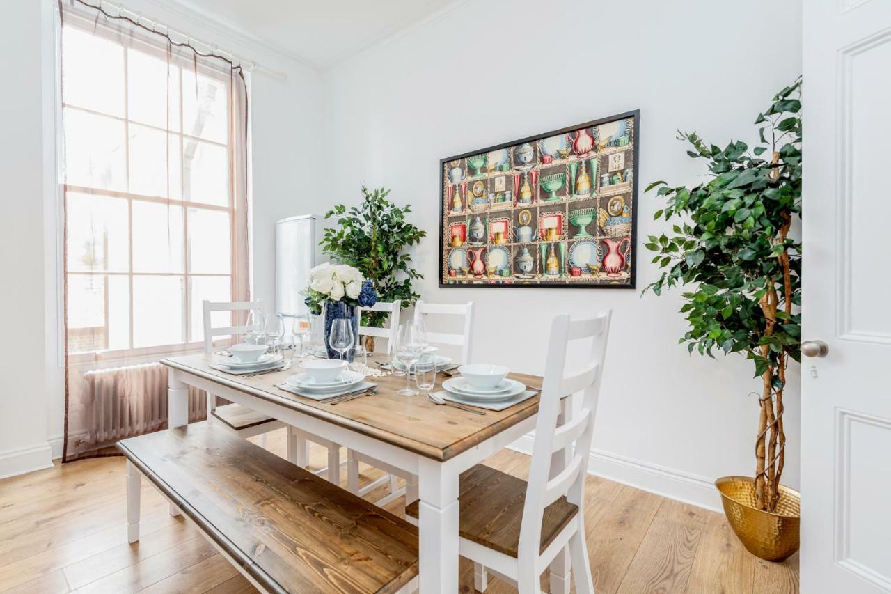 Bright & Spacious 4Beds Home - Kensington High Street-Olympia London Exterior foto